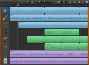 How to multitrack record in garageband ipad