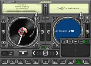 Air Scratch Dj Scratch App For iPad