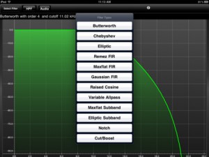 Audio Filter App Screenshot