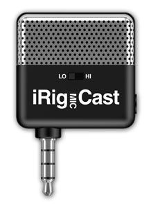 iRig MicCast IK Multimedia iPhone Microphone