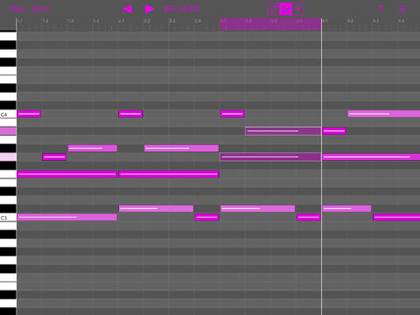 Midi-Editor-Screen