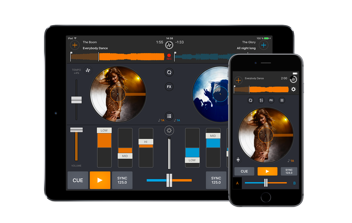 Mixvibes Cross Dj 3 Universal Dj App For iOS and Mac