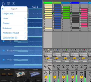 Export Gadget songs to Ableton Live set.