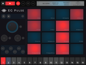 EG Pulse iPad Drum Machine