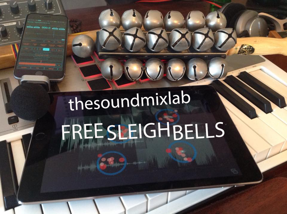 Free Sleigh Bells Samples Recorded With Shure MV88