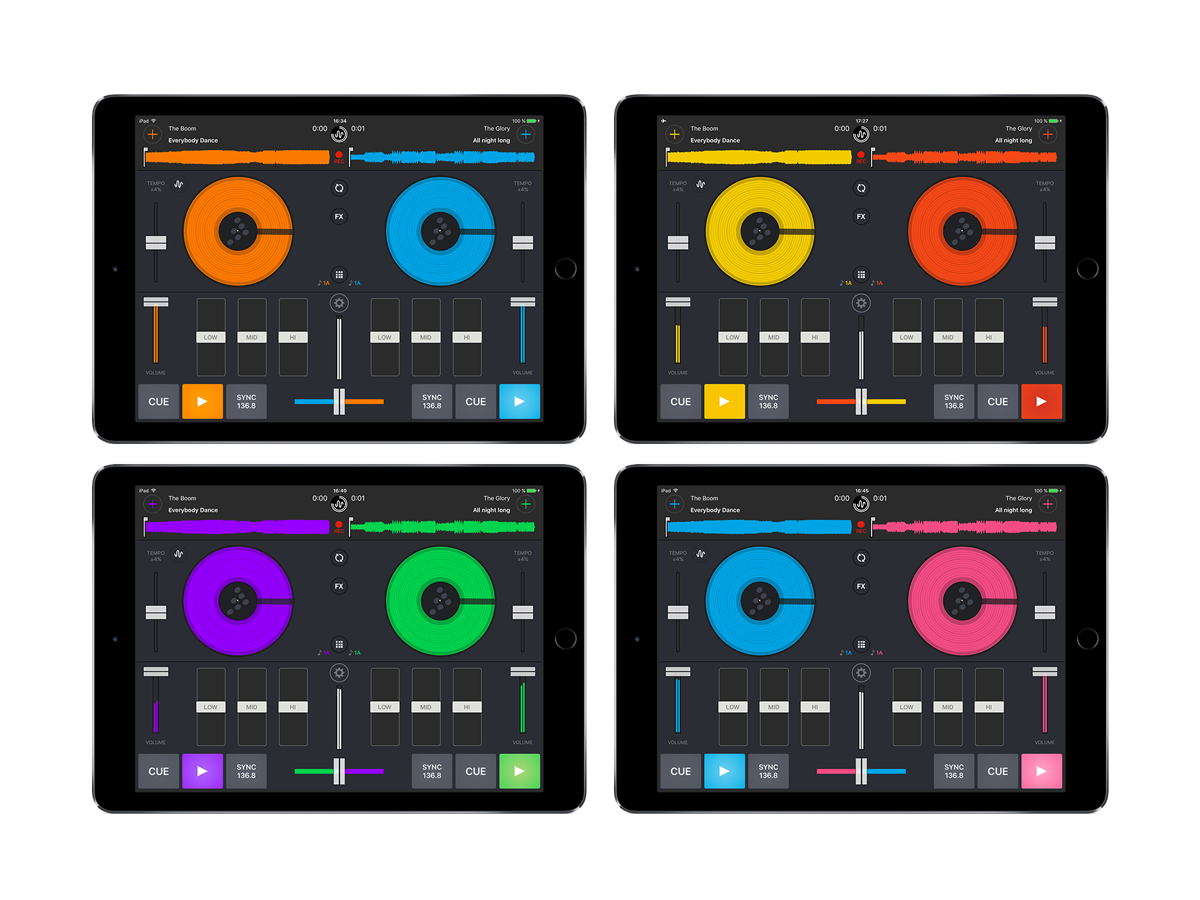 Dj color. Диджей приложение. DJ контроллер андроид. Авто диджей приложение. Cross DJ Pro.