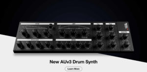 Drum synthesizer for iOS