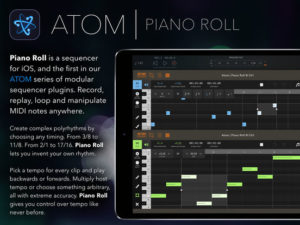 Atom Piano Roll AU