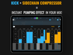 sidekick,bleass,sidechain compression,compressor,side chain,audio unit,auv3