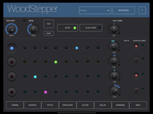 Woodstepper Sampler Step Sequencer