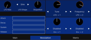 Spectrum free synthesizer app for iOS